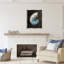 Bb-354-Floater Dark Nautilus Shell encadré sur toile par Caroline Kelly-96049400-96049399