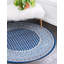Tapis traditionnel Wingate couleur saphir