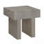 Mobilier de salon 3 pièces en bois gris