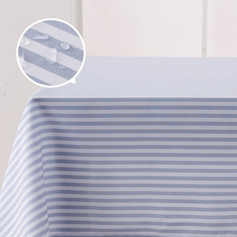 Fleshman Tablecloth, Light Blue, 130cm W x 220cm L