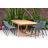 Anautica Rectangular 10 - Person 118'' Outdoor Furniture Dining Set-87417301-79519860