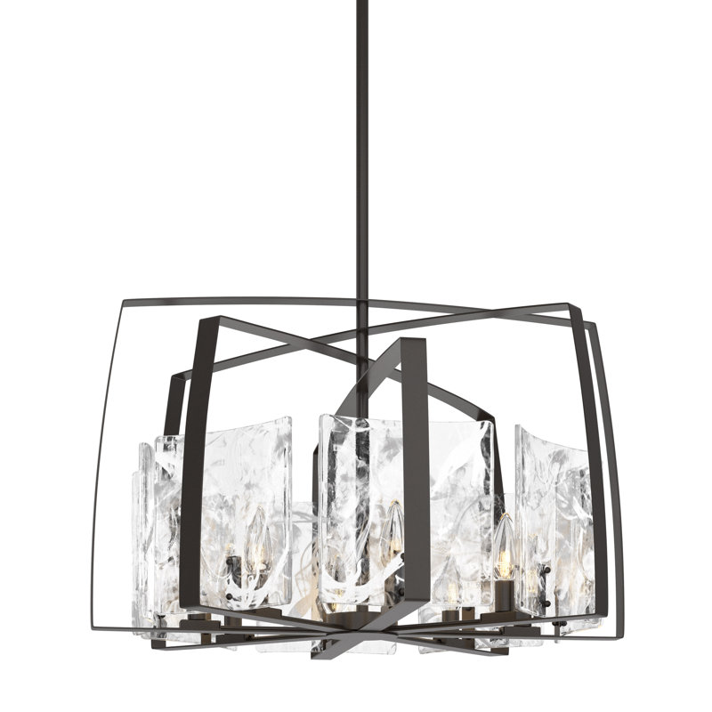 Arc 8 - Light Chandelier, Oil Rubbed Bronze