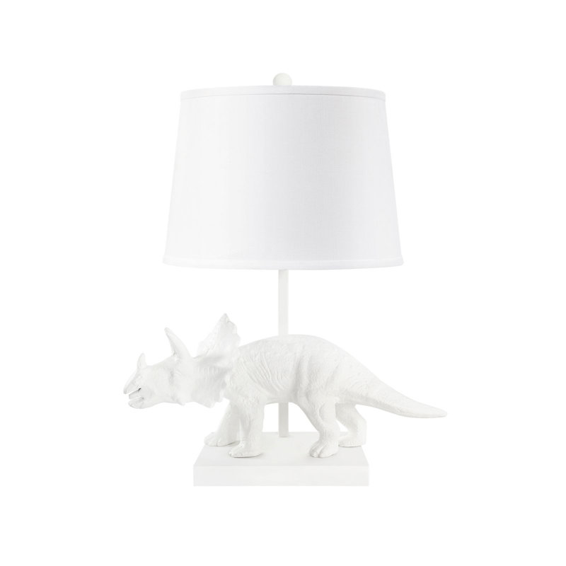 Titus Table Lamp, Plaster White, White