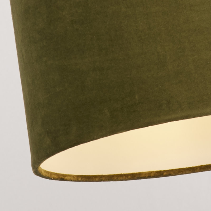 Velvet Traditional, 20 cm H x 30 cm W x 30cm D, Sage Green