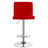 Cayhlin Swivel Upholstered Adjustable Height Counter Stool with Metal Frame-161834073