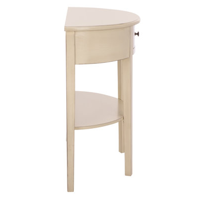 Console en bois massif 33,9 "