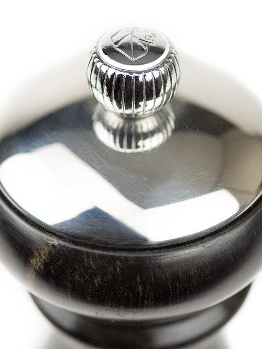 Paris Icone Salt Mill/Grinder, 8.67" H x 2.3" W x 2.3" D, Black Lacquer