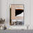 Ebern Designs Ragio Rectangular Black Metal Framed Mirror-58340685
