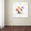 «Bunnies in the Tulips 4», art sur toile-31333259