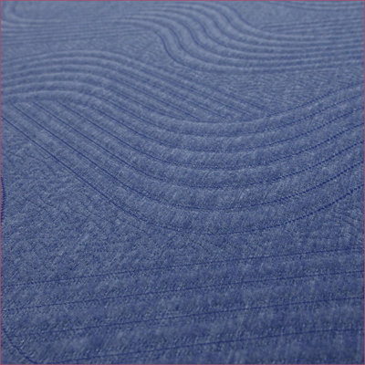 Matelas | Lit simple à mémoire de forme D2,5 de 8 po avec housse très douce | Gris ardoise | Mousse
