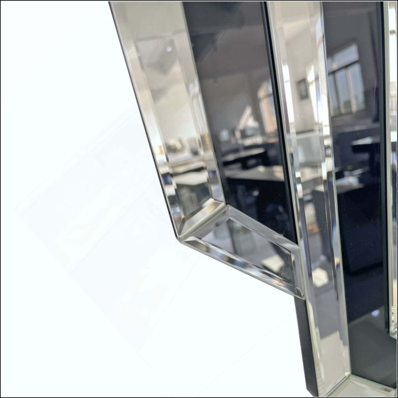 Decorative Mirror For Wall Modern Bathroom Wall Mirror, Luxury Vanity Mirror, Crystal Crush Diamond Mirror For Living Room,Bedroom,Entryway
