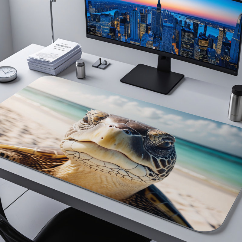 Polyester Desk Pad, 31.5x15.5