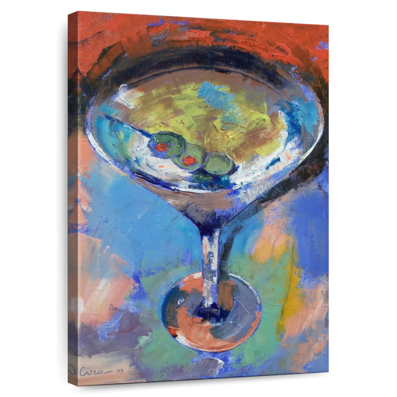 Yarlin Bar Martini, 36" H x 24" W