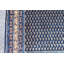 Tapis bleu fait à la main 4X7