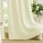 Non-See-Through Privacy Sheer Curtains 2 Panels, 52" Wide Grommet Window Curtains Drapes for Living Room Bedroom- Home Decoration Light Filtering Elegant Window Drapes-2131170500-2131170501
