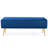 Cayley-Jade Modern Upholstered Bed and Entryway Bench with Padded Velvet Seat-946629159-946044624