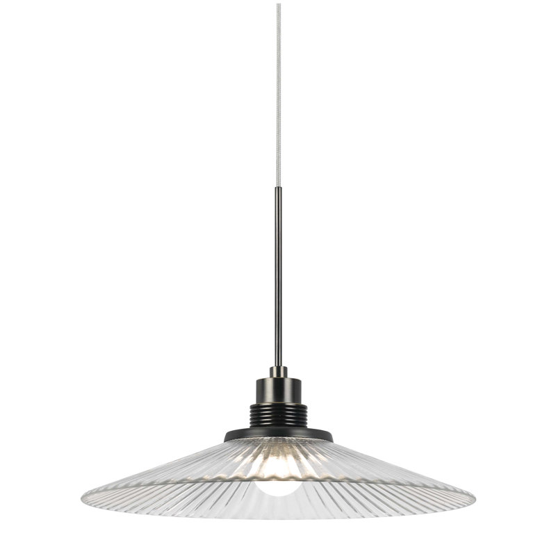 Brendale 1 - Light Single Pendant, Clear