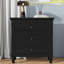 Table de chevet 3 tiroirs Albers-1014811438