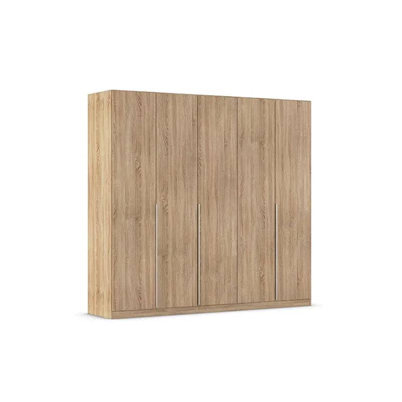 Alabama 2 Door Wardrobe, 210 cm H x 226 cm W x 54 cm D, Basic, Sonoma Oak