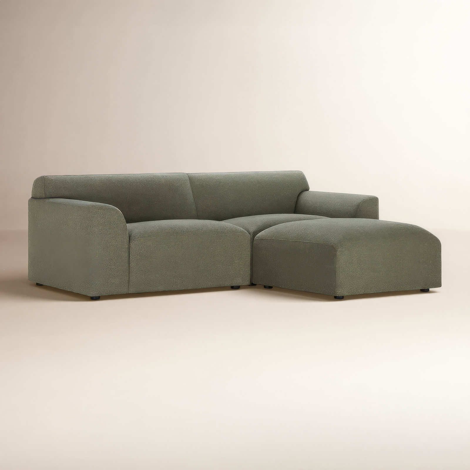Morell Modular Sectional, Nathan Hemp Tweed