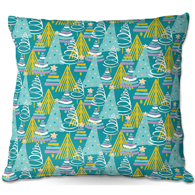 Floral Reversible Throw Pillow, 20" x 20"