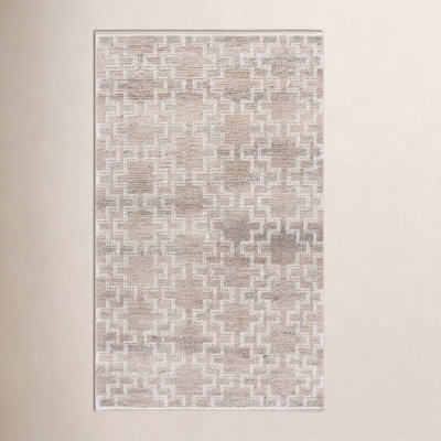 Hand-Woven Geometric Outdoor Rug