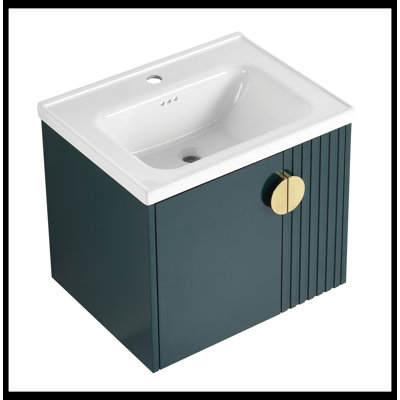 Akaysha 23.80'' Single Bathroom Vanity with Top