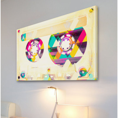 " Mixed Tape " Painting Print