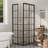 vidaXL Shower Cabin Shower Enclosure Screen for Bathroom ESG and aluminum 31.5"x27.6"x70.9" Transparent and black