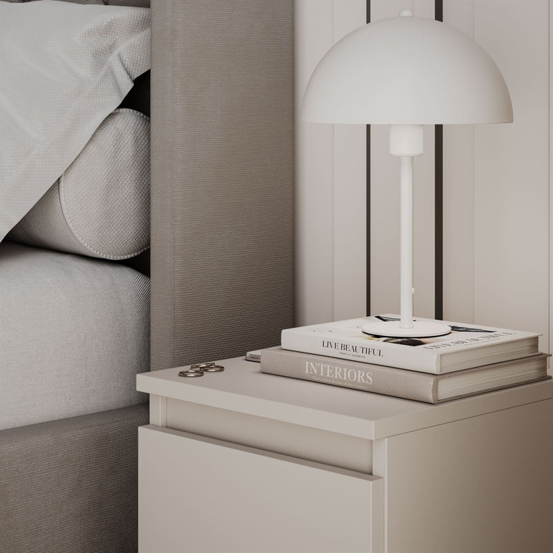 30 cm W Bedside Table, Cashmere