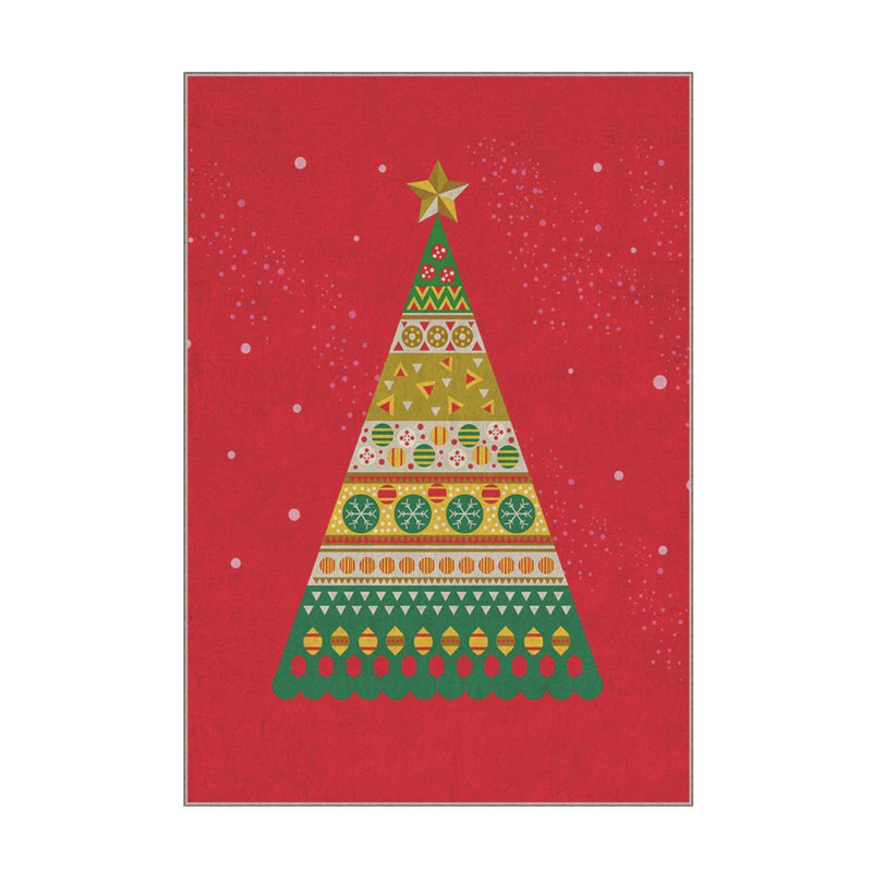 Luxurious Carpet (5.9 x 9.2 ft), 100% Polyester, 740 g/m² | Non-Slip Dot Underside with Laminated Sponge | Easy Clean Velvet Fabric, Digital Printing, 0.08 in Pile Height | Perfect for Living Room & Bedroom Decor