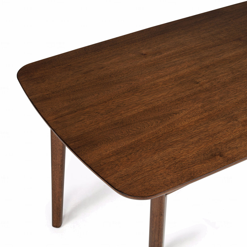 Chaise rembourrée Mid-Century, 7 pièces : table, 6 chaises