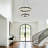 30-Light Modern 2 Ring Crystal Chandeliers-114394933