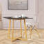 Chaise Eiffel en acrylique avec pieds en bois