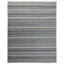 Wool Striped Area Rug in Navy