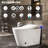 ADA-Compliant Smart Toilet with Built-In Tank, Auto Open/Close Lid, Bidet Wash & Deodorizer-125907635