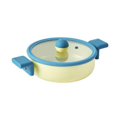 Cocotte basse danoise forgée 8 po