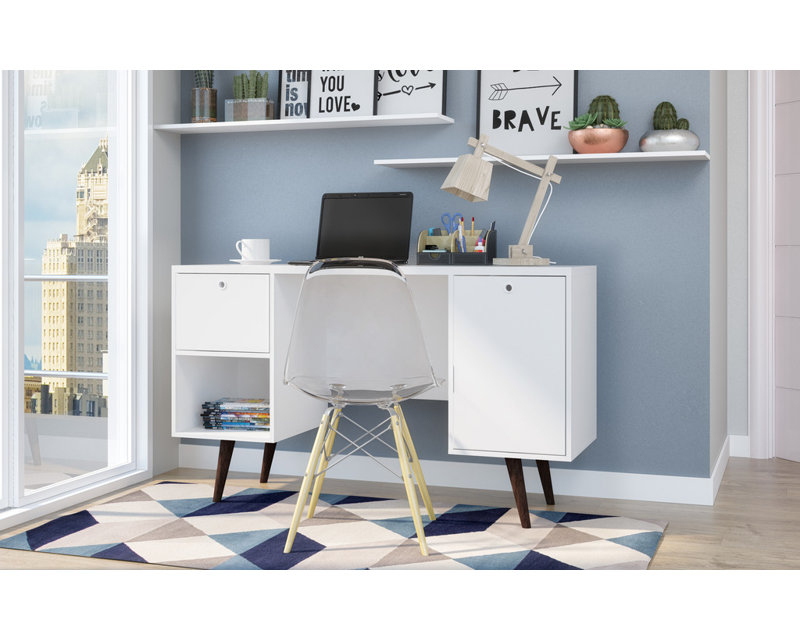 Danny Writing Desk, White