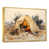 Gold Floater Framed