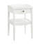 Table de chevet 1 tiroir Foley White