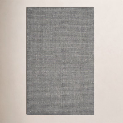 Alda Light Gray Hand-Woven Jute Rug