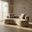 Canapé 79,5 po Modern Cloud Curved-1081696635