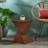 Elegant Modern Magnesium Oxide Side Table For Indoor And Outdoor Use