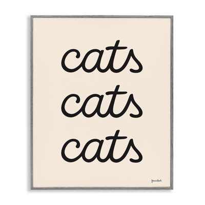 «Cats Repeating Script» par Jessica Beck