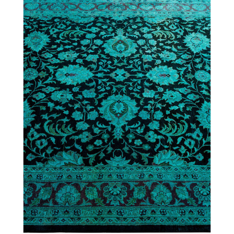 Fine Vibrance One-of-a-Kind 3' 10" X 6' 5" Hand Knotted Area Rug