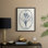 Spring Portrait II Framed Print - Solid Wood
