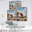 «LANDSCAPES Series CV», reproduction encadrée - bois massif-888592375