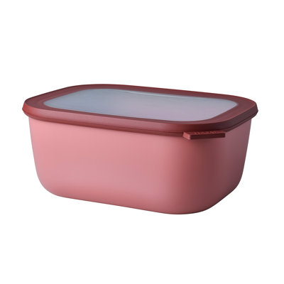 Cirqula Plastic Rectangular Multi Bowl 3000ml - Vivid Mauve