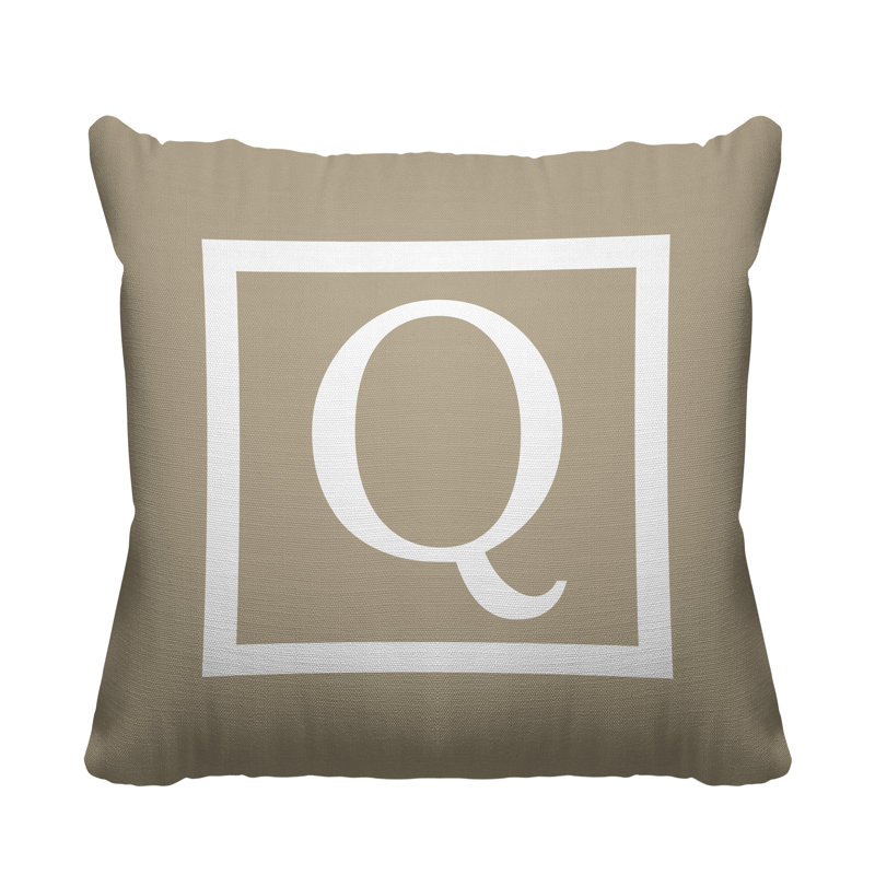 Coussin Colter, Beige, L 15 po x H 15 po, Q