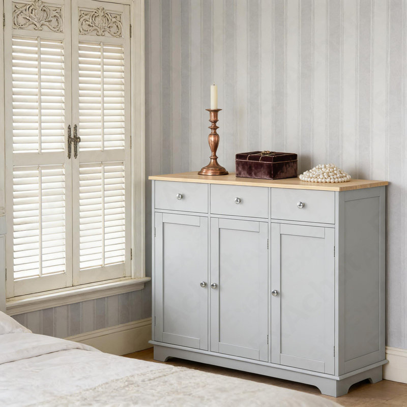 Armoire de rangement sur pieds multi-scène